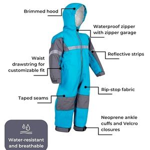 Oaki rain suit youth 10/11